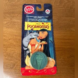 Vintage Disney Pocahontas Authentic POG Milkcaps & Slammer NEW SEALED Collectors